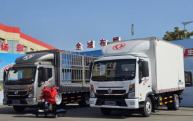 盈占冷链货运高峰，东风多利卡康陆威一路领鲜